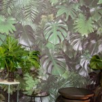 Tapete mit Philodendron